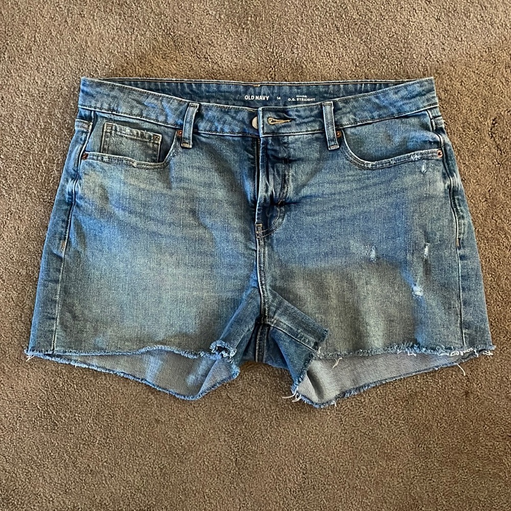 Old Navy OG straight jean shorts